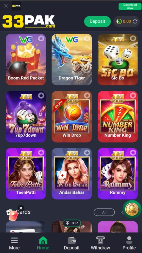 33Pak Game